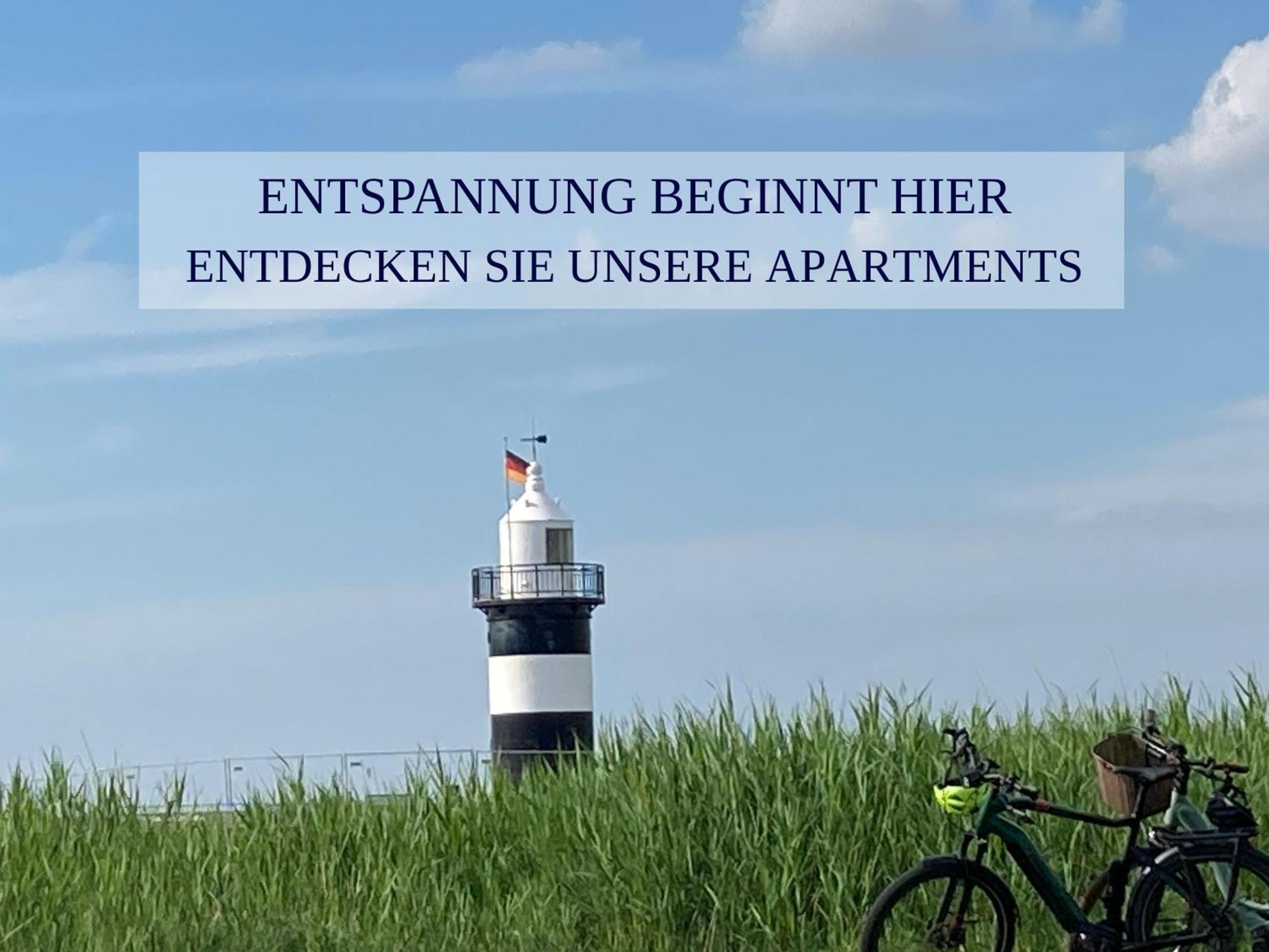 Haus Krabbe Apartments, Zentral Gelegen Im Idyllischen Nordseeort Zwischen Bremerhaven Und Cuxhaven, Hunde Kostenfrei Willkommen, Hauseigene Kostenfreie Parkplaetze Wremen Exterior foto